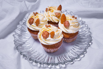 Homemade cupcakes. muffin