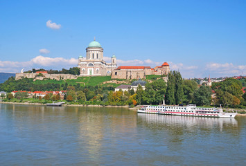 View of Esztergom city, Hungary