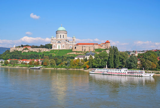 View of Esztergom city, Hungary