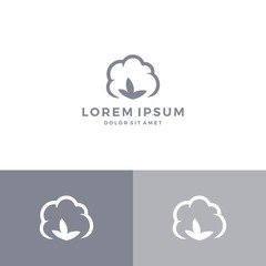 cotton logo vector download