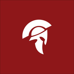 Spartan Logo Vector Template Design