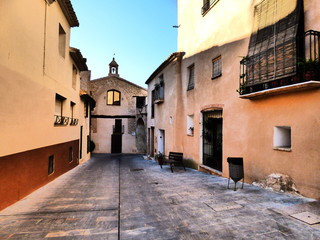 Fototapeta na wymiar Biar. Pueblo de la Comunidad Valenciana, España, situado en el interior de la provincia de Alicante, en la comarca del Alto Vinalopó