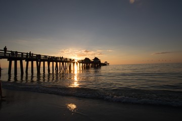 Sunset at the Pier - 185577742