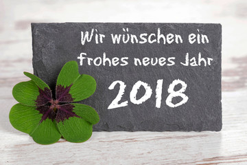 Wir wünschen ein frohes neues Jahr 2018