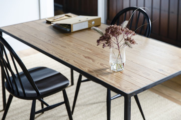 Interior of a design country house in the Netherlands.