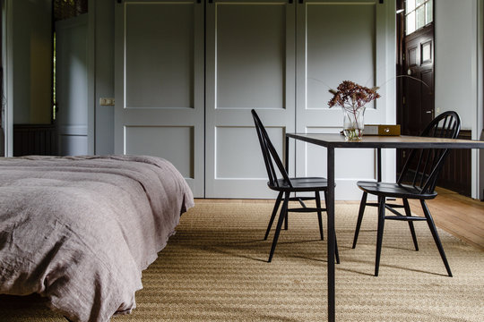 Interior of a design country house in the Netherlands.