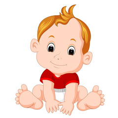 cartoon cute baby