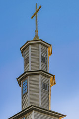 Vilupulli Church, Chiloe Island, Chile