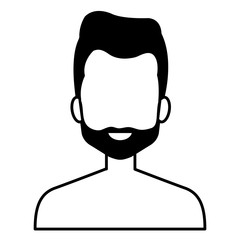 young man shirtless avatar character
