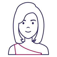 beautiful woman avatar character