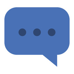 speech bubble isolated icon