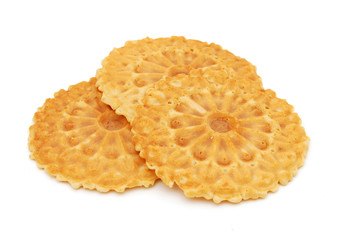 cracker isolated on white background