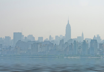 Fantasy New York Skyline