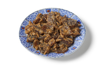  Dish with Narazuke pickles