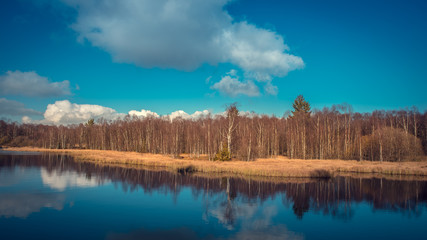 Stiller See am roten Moor