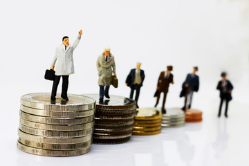 miniature businessman