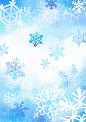 雪の結晶背景