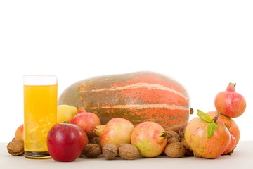 Autumn fruits