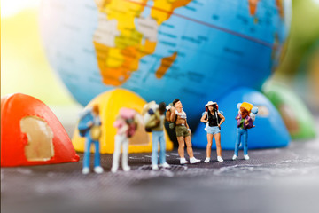 miniature backpacker