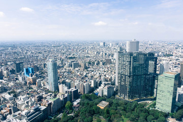 City view of Tokyo, Japan