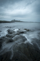 Dunstanburgh Castle in Northumberland.