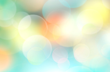 Spring easter blurred background.
