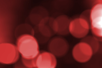 Red bokeh background