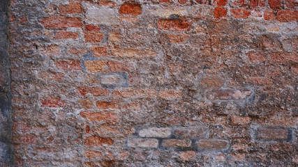 Brick Wall in Venice