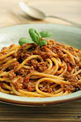 pasta spaghetti bolognese