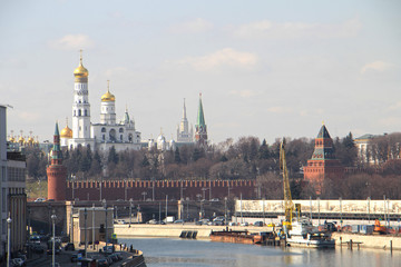 Obraz premium view of the Moscow Kremlin