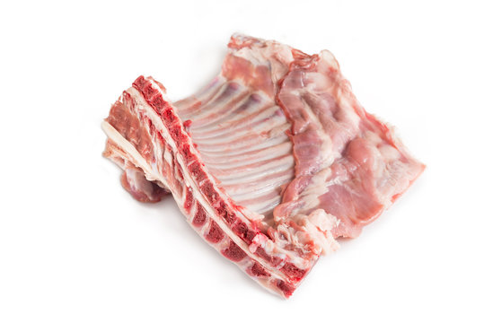 Carne di agnello, fresh lamb meat