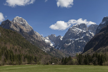 Fototapeta na wymiar Landschaft in Slowenien