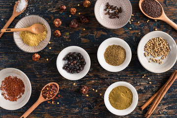 An Abundance of Various Spices