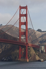 Marin Tower of the Golden Gate Bridge