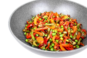 Wok Gemüsepfanne 