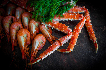  seafood platter. seafood buffet