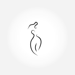 woman icon vector illustration