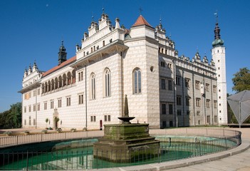Naklejka premium Renaissance castle Litomysl in eastern Bohemia, Czech Republic