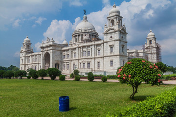 Obraz premium Victoria Memorial in Kolkata (Calcutta), India