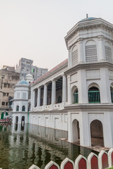 Fototapeta na wymiar View of Hussaini Dalan (Hussainia - congregation hall for Shia commemoration ceremonies) in Dhaka, Bangladesh