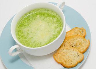 spinach cream soup