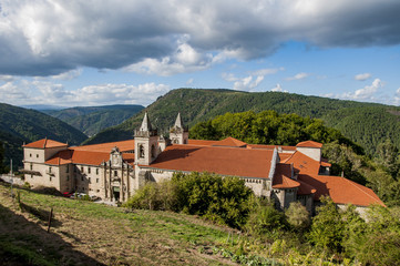 Obraz premium San Esteban's monastery of ribas of sil