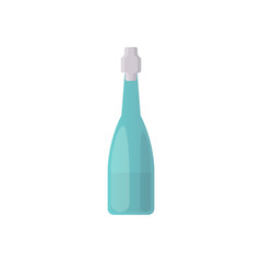 design alcohol bottle vector illustration in cartoon style