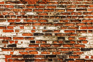 brick. background and texture of a brick wall.