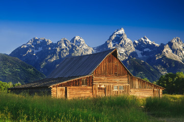 Old Mormon Barn in the Tetons