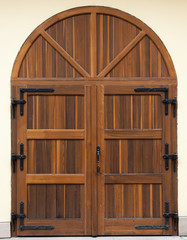 Historical wooden door