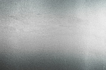 Shiny silver gray foil texture for background