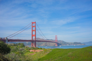 Fototapeta premium Golden Gate Bridge Landscape