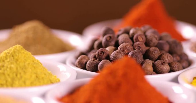 Colorful spices 