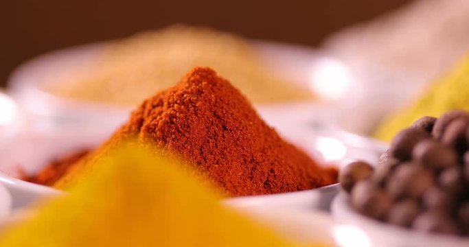 Colorful spices 